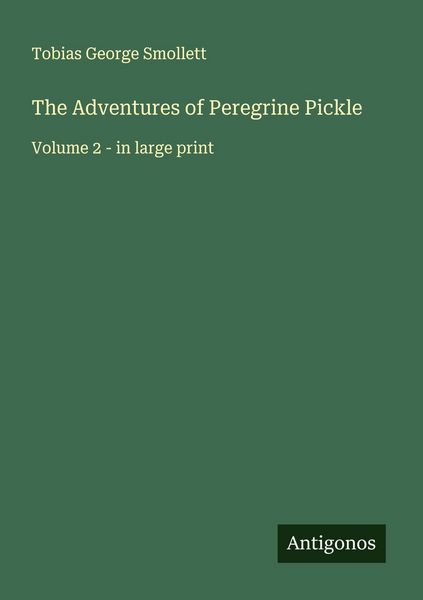 Produktbild: The Adventures of Peregrine Pickle