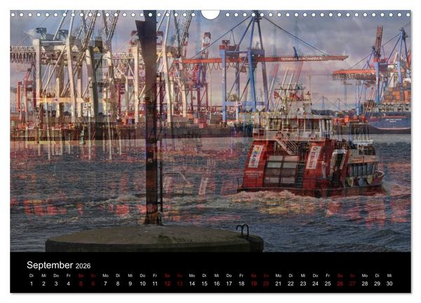 Produktbild: Hamburg-Art (Wandkalender 2026 DIN A3 quer), CALVENDO Monatskalender