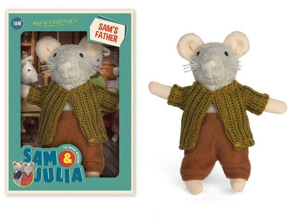 Sam & Julia: Plüsch-Maus: Sams Vater
