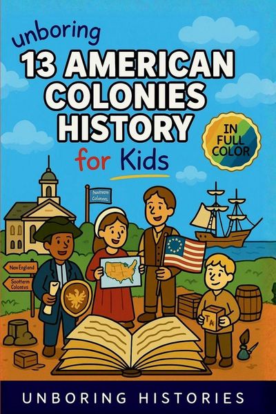 Produktbild: Unboring 13 American Colonies History for Kids