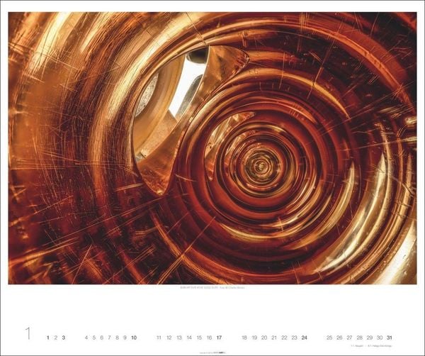 Produktbild: Architecture in Music Kalender 2027 - Musikinstrumente von innen