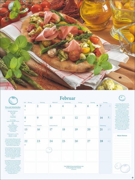 Produktbild: K&uuml;chenkalender Broschur XL 2027