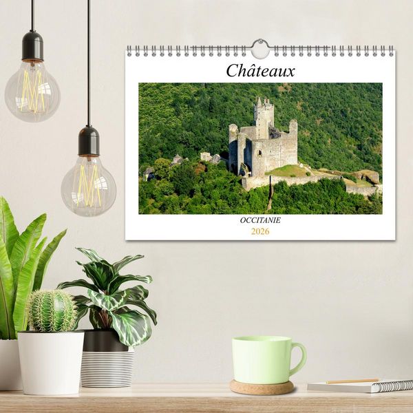 Produktbild: Ch&acirc;teaux OCCITANIE (Calendrier mural 2026 DIN A4 vertical), CALVENDO calendrier mensuel