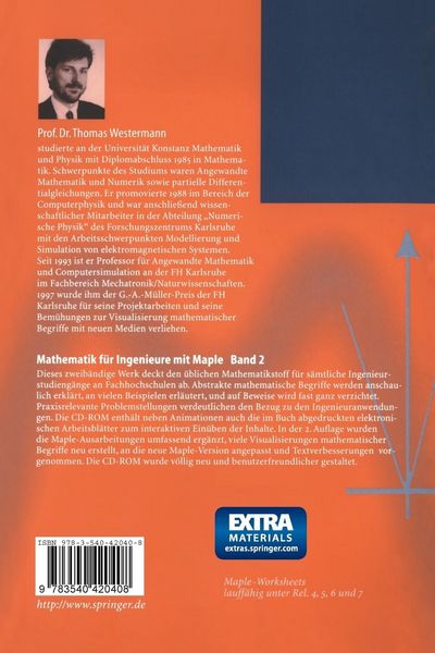 Mathematik für Ingenieure mit Maple