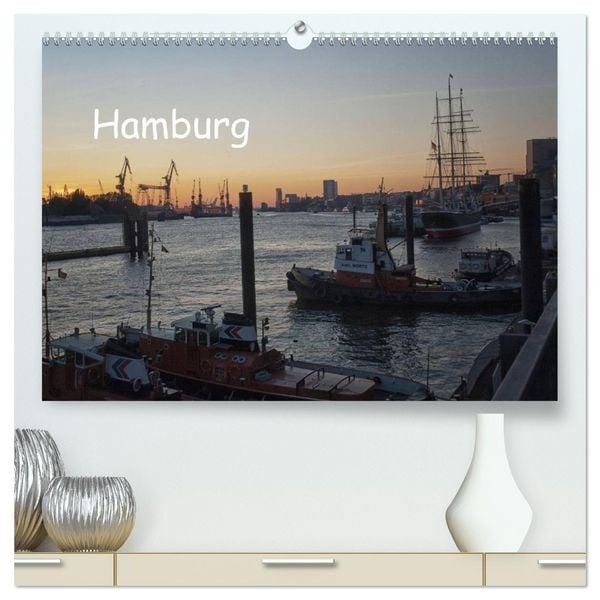 Produktbild: Hamburg (hochwertiger Premium Wandkalender 2026 DIN A2 quer), Kunstdruck in Hochglanz