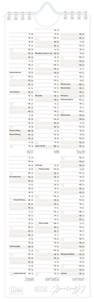 Produktbild: Streifenkalender kompakt 2027