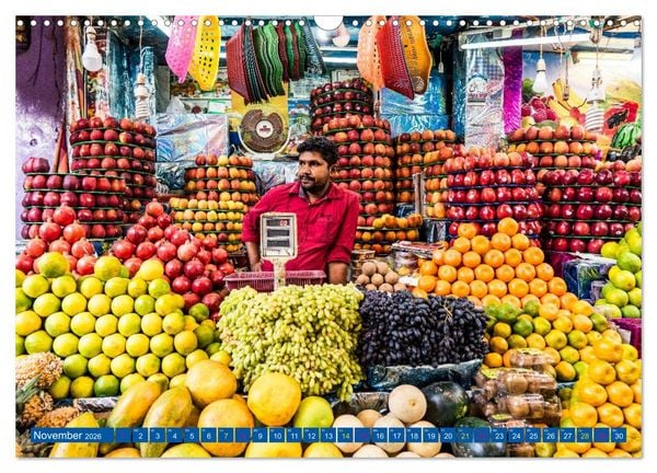 Produktbild: Indien - Der S&uuml;den (Wandkalender 2026 DIN A3 quer), CALVENDO Monatskalender