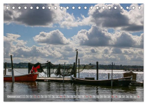 Produktbild: Impressionen von der Schlei - Deutschlands einzigem Fjord (Tischkalender 2026 DIN A5 quer), CALVENDO Monatskalender