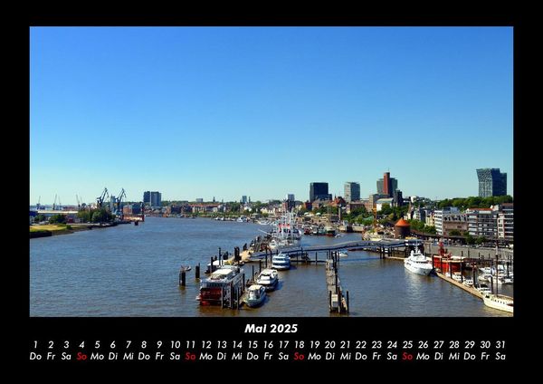 Produktbild: Hamburg 2025 Fotokalender DIN A3