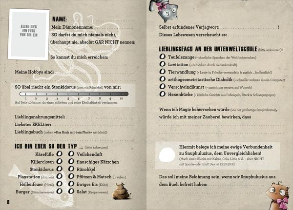 Produktbild: Das Freundebuch mit dem Fluch (Das Buch mit dem Fluch)