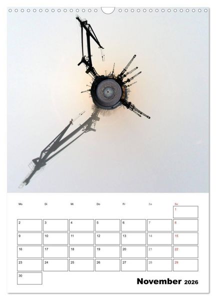 Produktbild: The tiny world of HAMBURG (Wandkalender 2026 DIN A3 hoch), CALVENDO Monatskalender