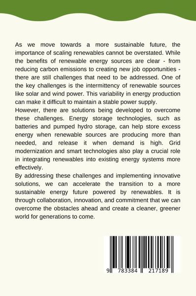 Produktbild: Scaling Renewables: Challenges & Solutions