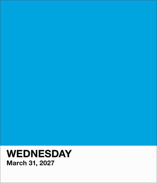 Produktbild: PANTONE Page-A-Day&reg; Gallery Calendar 2027