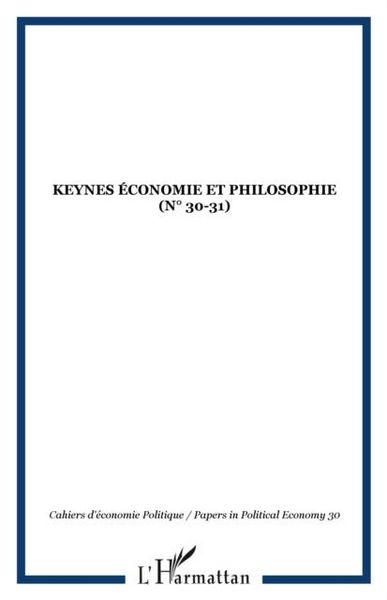 Produktbild: Keynes economie et philosophie (n(deg) 30-31)