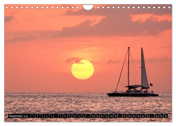 Produktbild: The Caribbean - St. Lucia, The Grenadines and Grenada (Wall Calendar 2026 DIN A4 landscape), CALVENDO 12 Month Wall Calendar