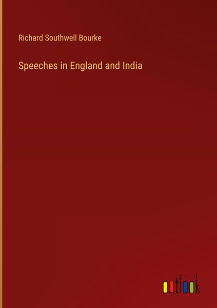 Produktbild: Speeches in England and India