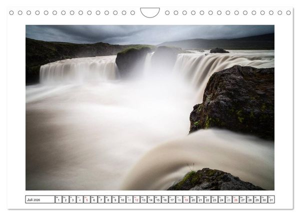 Produktbild: Island (Wandkalender 2026 DIN A4 quer), CALVENDO Monatskalender