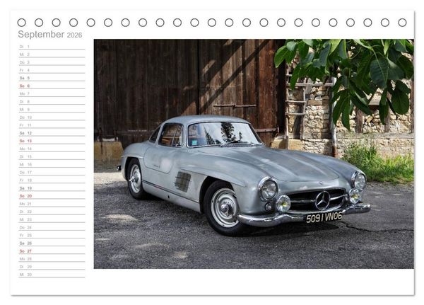 Produktbild: 300 SL Collectors Edition 2 (Tischkalender 2026 DIN A5 quer), CALVENDO Monatskalender