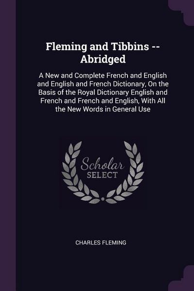 Produktbild: Fleming and Tibbins -- Abridged
