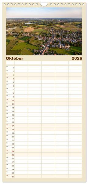 Produktbild: Familienplaner 2026 - Belgien - Bezaubernde Natur und eindrucksvolle St&auml;dte. mit 5 Spalten (Wandkalender, 21 x 45 cm) CALVENDO