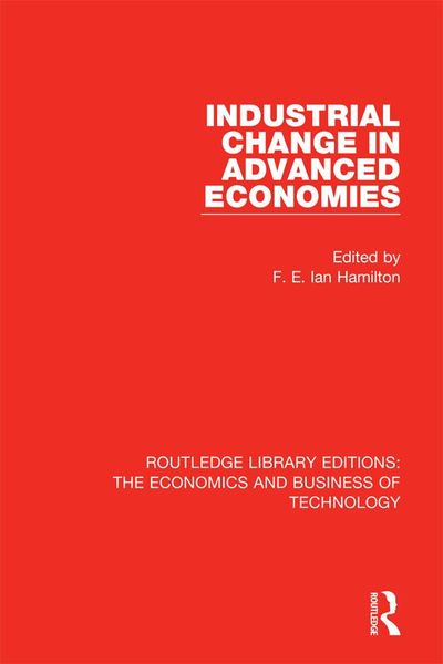 Produktbild: Industrial Change in Advanced Economies