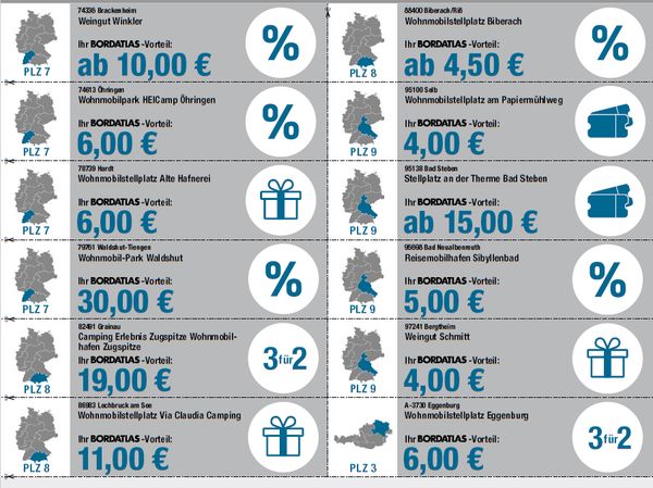 Produktbild: Bordatlas Stellplatzf&uuml;hrer 2025