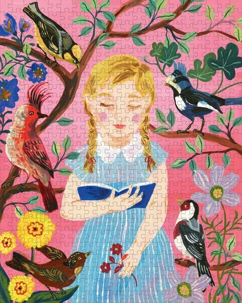 Produktbild: Nathalie L&eacute;t&eacute; the Girl Who Reads to Birds 500-Piece Puzzle