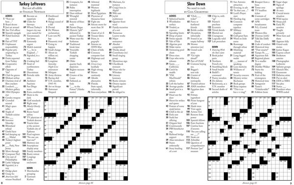 Produktbild: Sleepy Sunday Crosswords