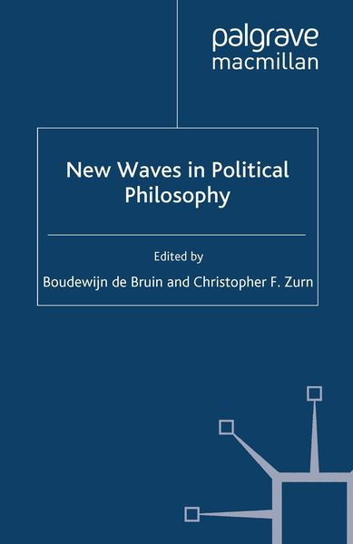 Produktbild: New Waves In Political Philosophy