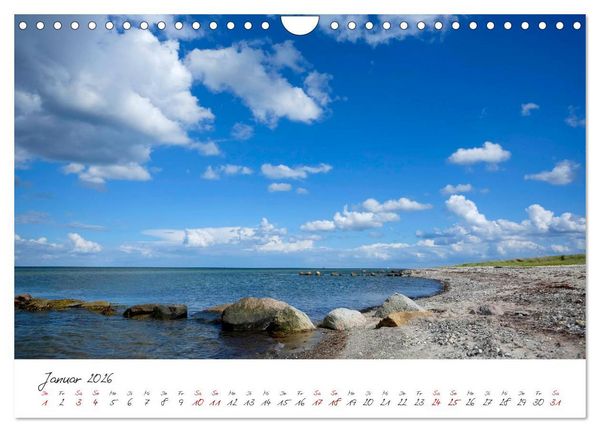 Produktbild: Maasholm - der Fischerort an Schlei und Ostsee (Wandkalender 2026 DIN A4 quer), CALVENDO Monatskalender