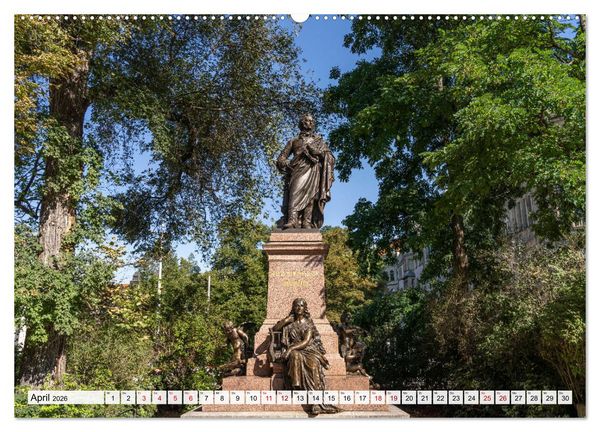 Produktbild: Sachsen - Leipzig (Wandkalender 2026 DIN A2 quer), CALVENDO Monatskalender