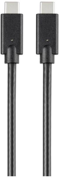 Produktbild: Renkforce USB-Ladekabel USB 2.0 USB-C&reg; Stecker, USB-C&reg; Stecker 2.00 m Schwarz TPE-Mantel RF-5251922