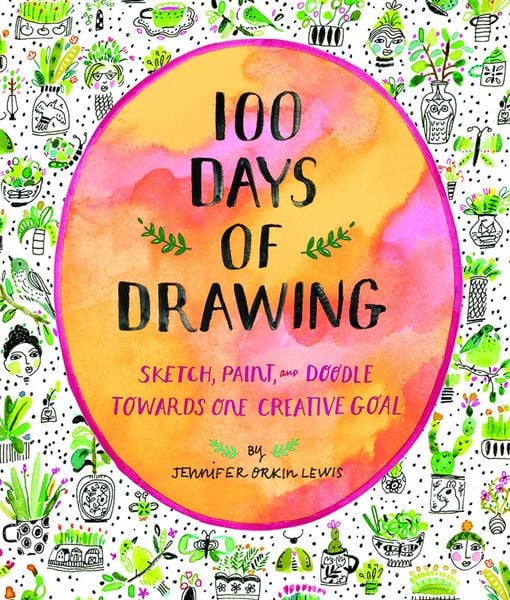 Produktbild: 100 Days of Drawing (Guided Sketchbook)