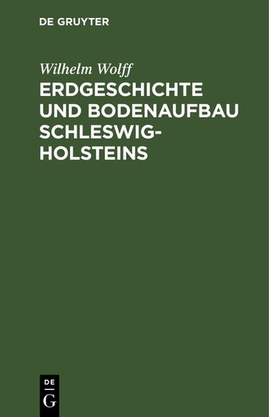 Produktbild: Erdgeschichte und Bodenaufbau Schleswig-Holsteins