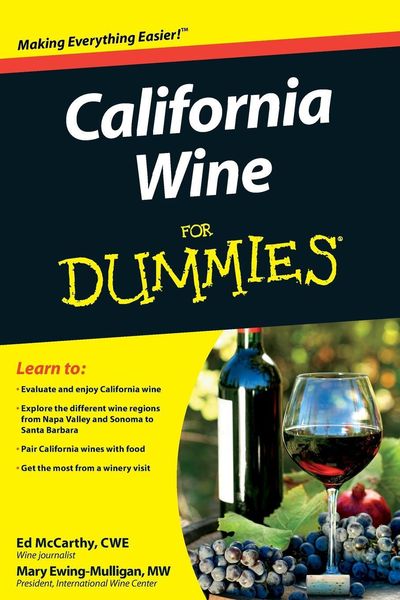 Produktbild: California Wine For Dummies