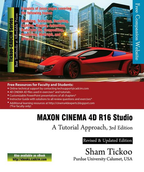 Produktbild: MAXON CINEMA 4D R16 Studio: A Tutorial Approach, 3rd Edition