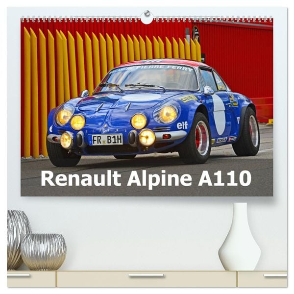 Produktbild: Renault Alpine A110 (hochwertiger Premium Wandkalender 2025 DIN A2 quer), Kunstdruck in Hochglanz