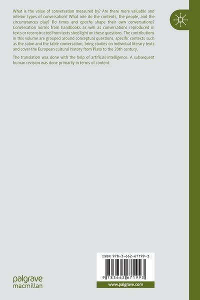 Produktbild: The Value of Conversation