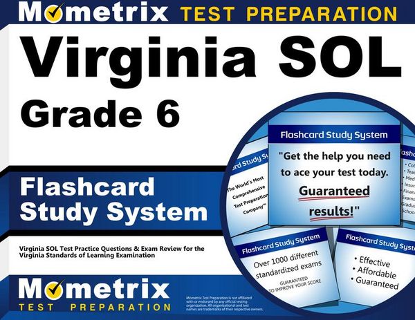Produktbild: Virginia Sol Grade 6 Flashcard Study System