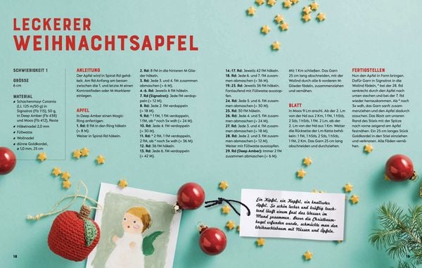 Produktbild: Christmas Cuteness. Baumschmuck h&auml;keln - Adventskalender