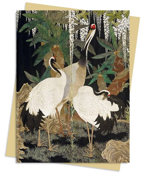 Produktbild: Ashmolean Museum: Cranes, Cycads & Wisteria Greeting Card Pa