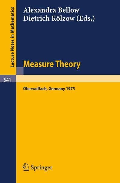 Produktbild: Measure Theory