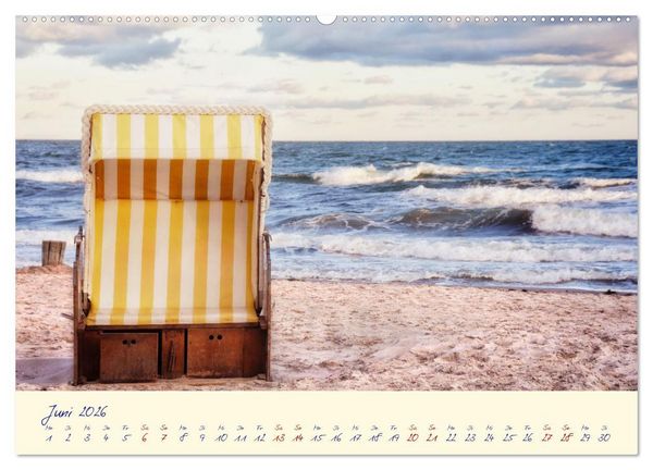 Produktbild: OSTSEEGL&Uuml;CK - Gl&uuml;cksmomente auf dem Dar&szlig; (hochwertiger Premium Wandkalender 2026 DIN A2 quer), Kunstdruck in Hochglanz