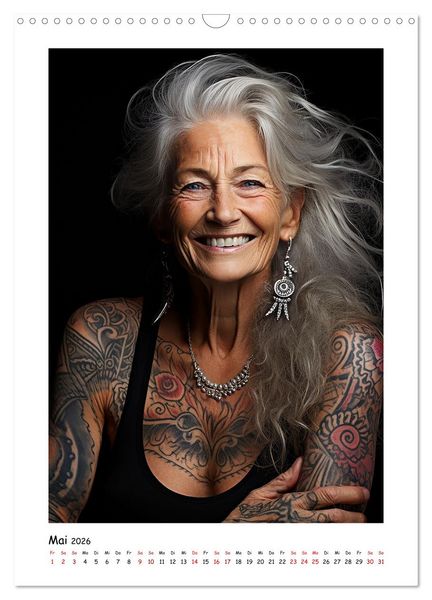 Produktbild: Tattoo to me too (Wandkalender 2026 DIN A3 hoch), CALVENDO Monatskalender