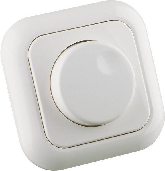 Produktbild: Ehmann 3960c0120 Unterputz Dimmer Geeignet f&uuml;r Leuchtmittel: Gl&uuml;hlampe, Halogenlampe Reinwei&szlig;