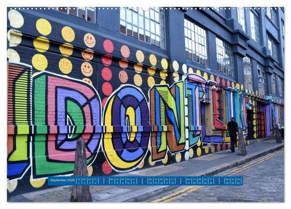 Produktbild: Street Art in London - cool, stylisch und hochprofessionell (Wandkalender 2026 DIN A2 quer), CALVENDO Monatskalender