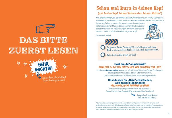 Produktbild: Das Bumerangbuch - St&auml;rke deine mentalen Superkr&auml;fte!