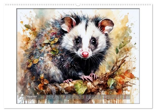 Produktbild: Liebenswerte Beuteltiere (Wandkalender 2026 DIN A2 quer), CALVENDO Monatskalender