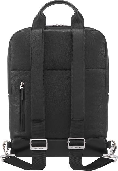 Produktbild: Moleskine klassische vertikale Digitalger&auml;te-Tasche Leder Schwarz