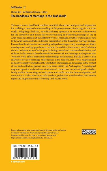 Produktbild: The Handbook of Marriage in the Arab World